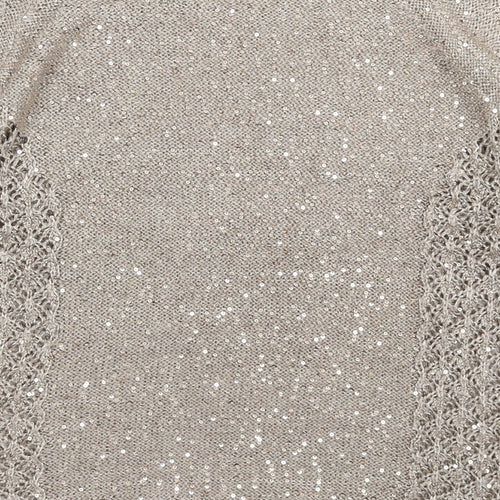 Monsoon Womens Grey  Knit Pullover Jumper Size M