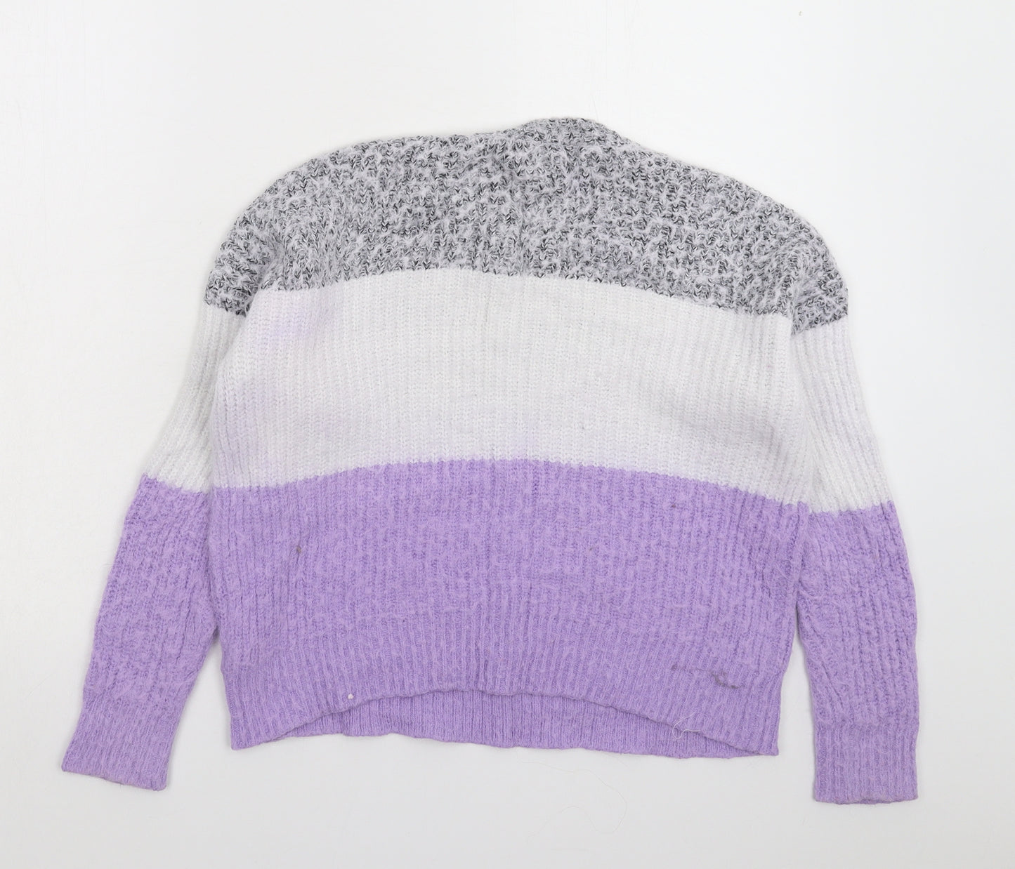 Primark Womens Multicoloured  Knit Pullover Jumper Size 12