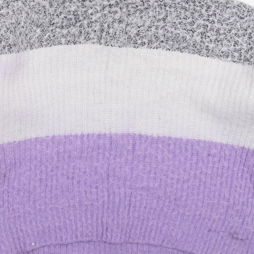 Primark Womens Multicoloured  Knit Pullover Jumper Size 12