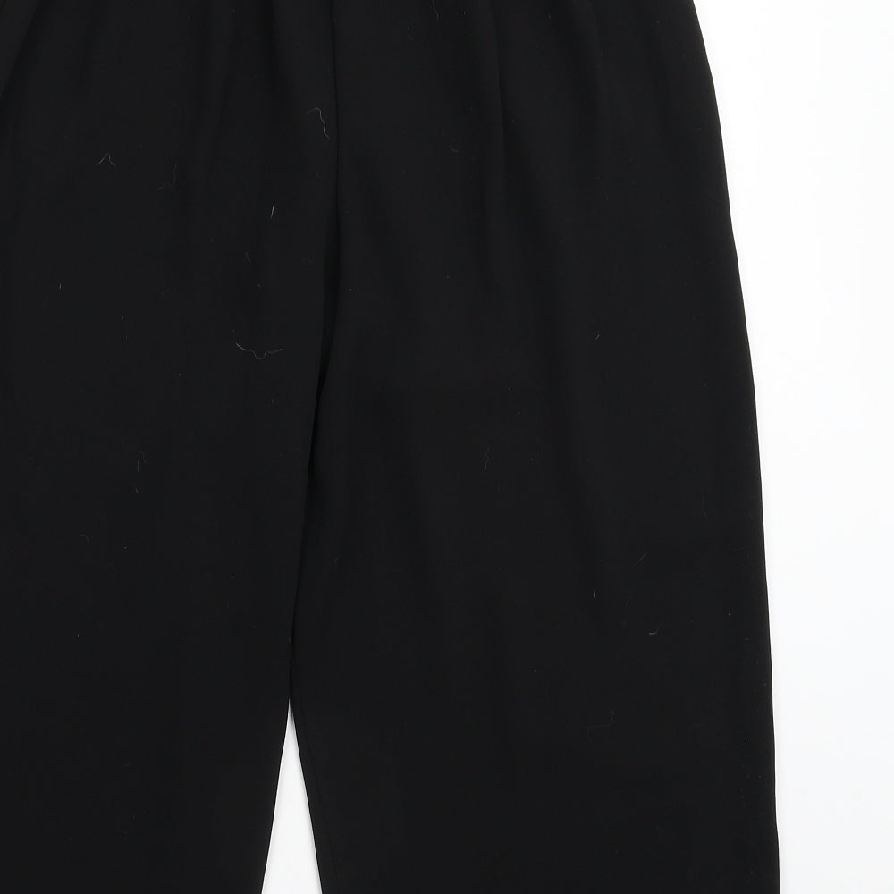 Primark Womens Black   Cropped Trousers Size 8 L20 in