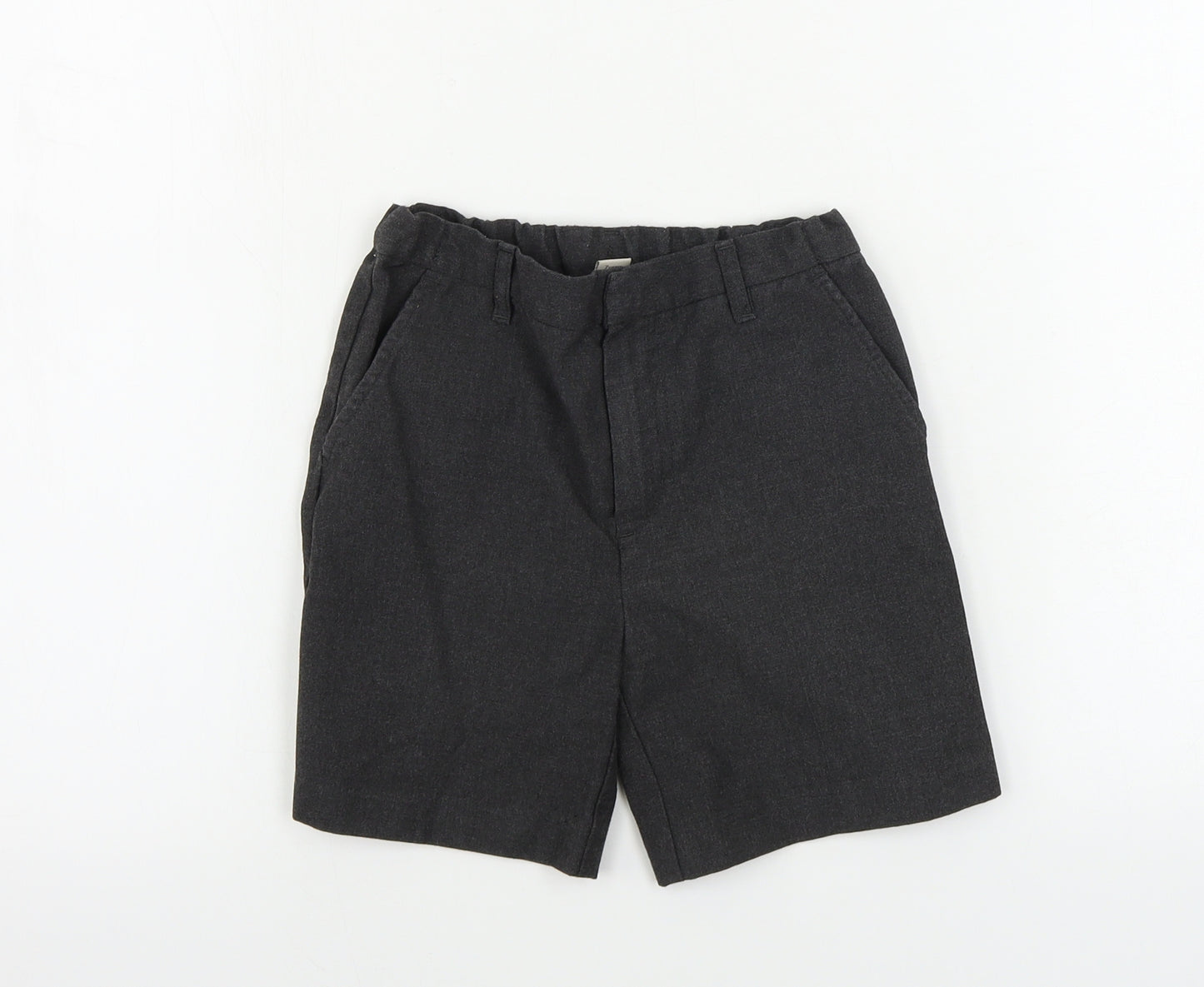 TU Boys Grey   Chino Shorts Size 7 Years