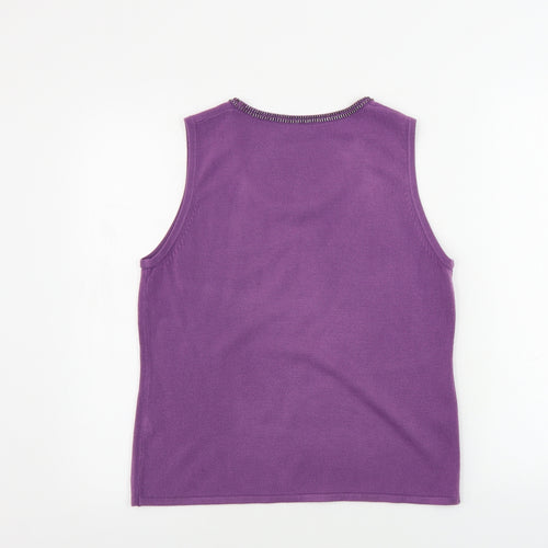 Debenhams  Womens Purple   Pullover Jumper Size 16