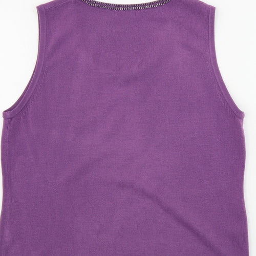 Debenhams  Womens Purple   Pullover Jumper Size 16