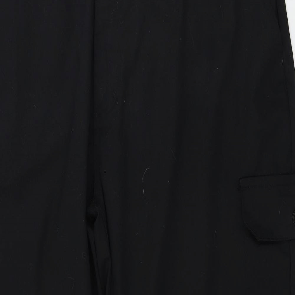 Black Knight  Mens Black   Trousers  Size 42 in L27 in