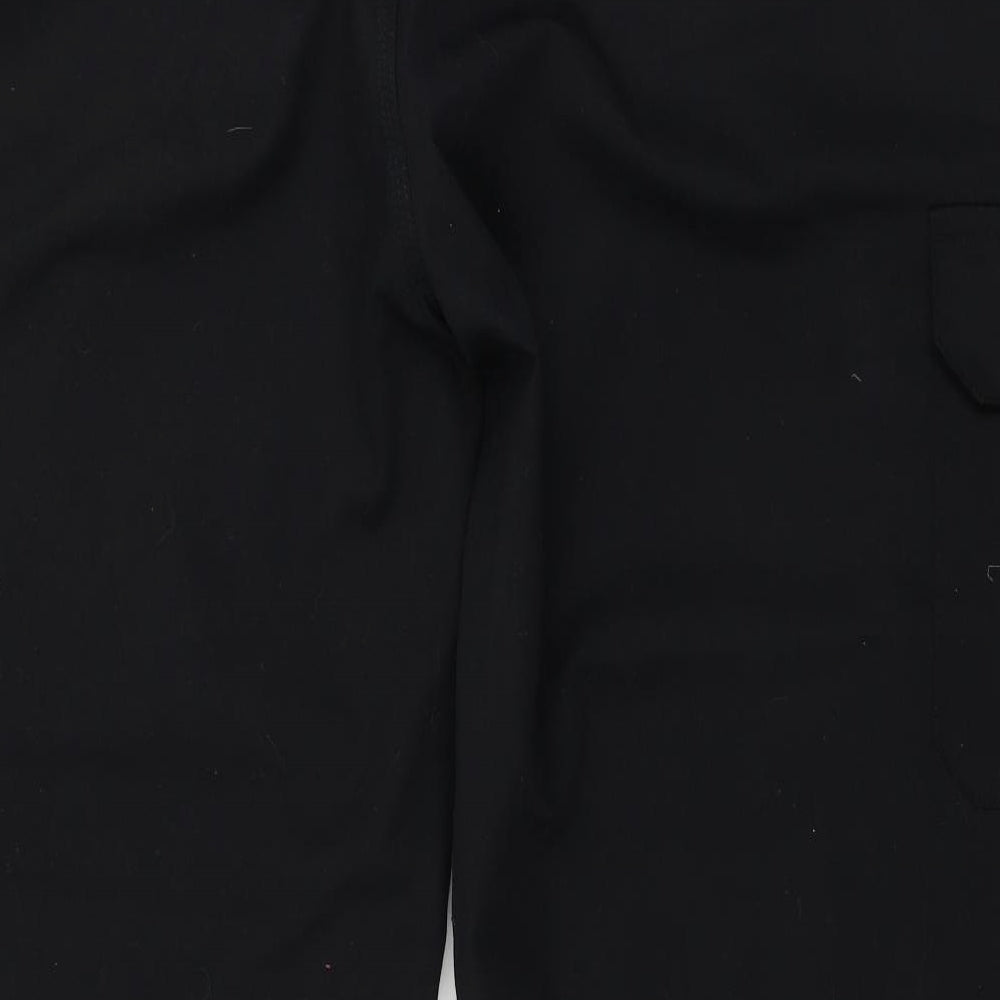 Black Knight  Mens Black   Trousers  Size 42 in L27 in