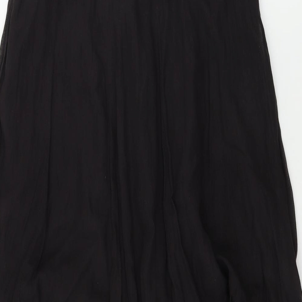 Monsoon Womens Black   A-Line Skirt Size 8