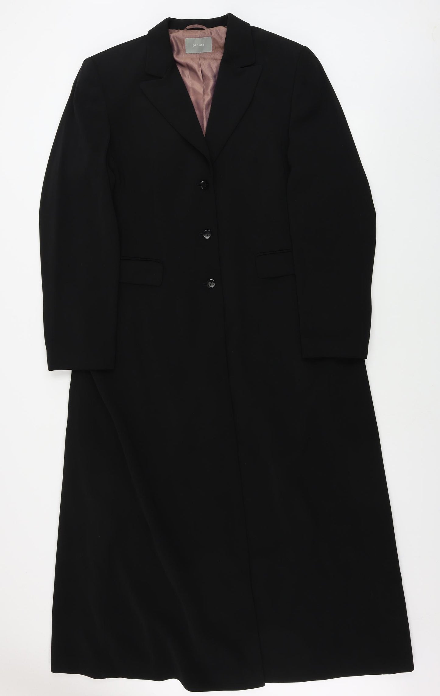 Marks and Spencer Womens Black   Jacket Coat Size 18