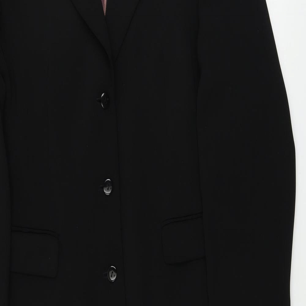 Marks and Spencer Womens Black   Jacket Coat Size 18