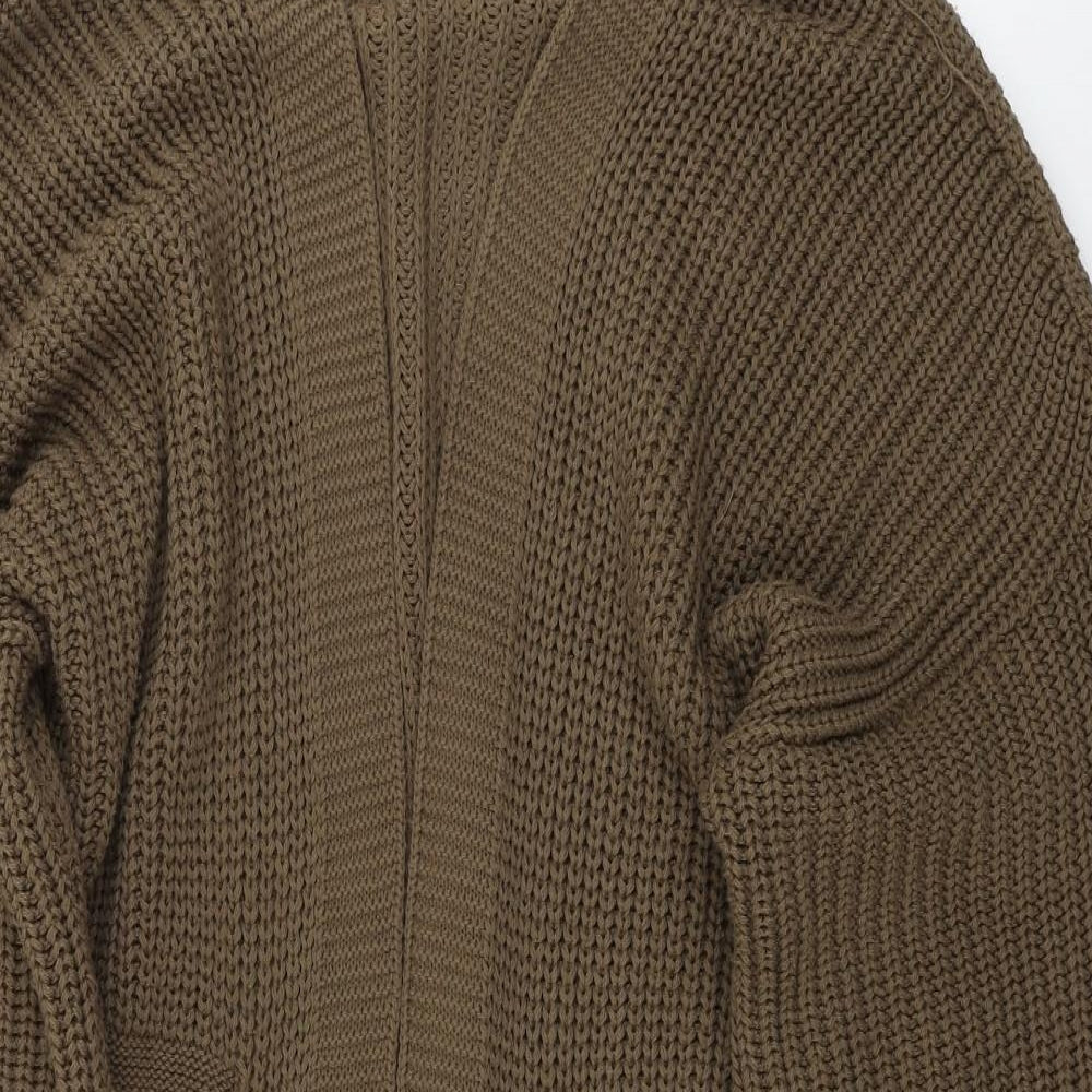 QED London  Womens Brown   Cardigan Jumper Size L