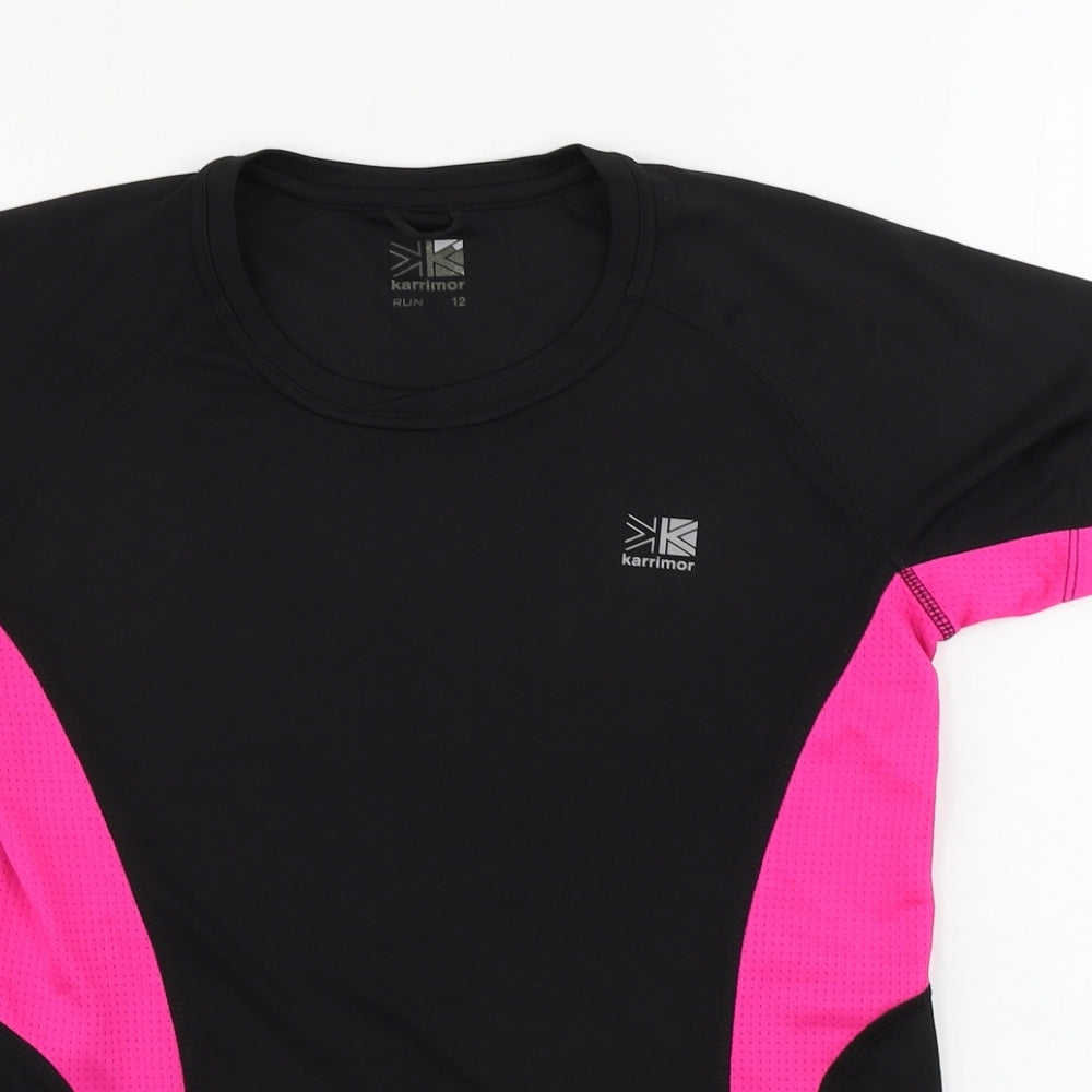 Karrimor  Womens Black   Basic T-Shirt Size 12