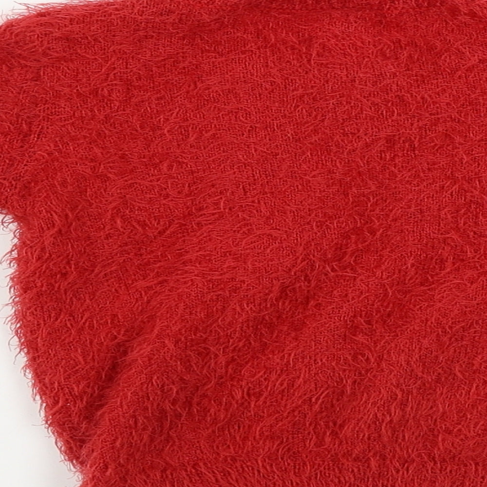George Boys Red   Pullover Jumper Size 3-4 Years  - Christmas Jumper