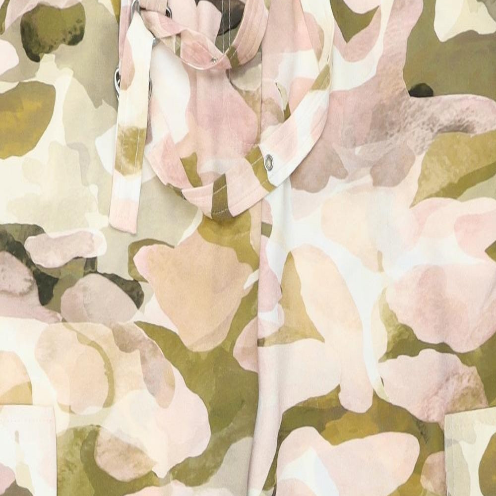 River Island  Womens Pink Camouflage  Trousers  Size 16 L27 in