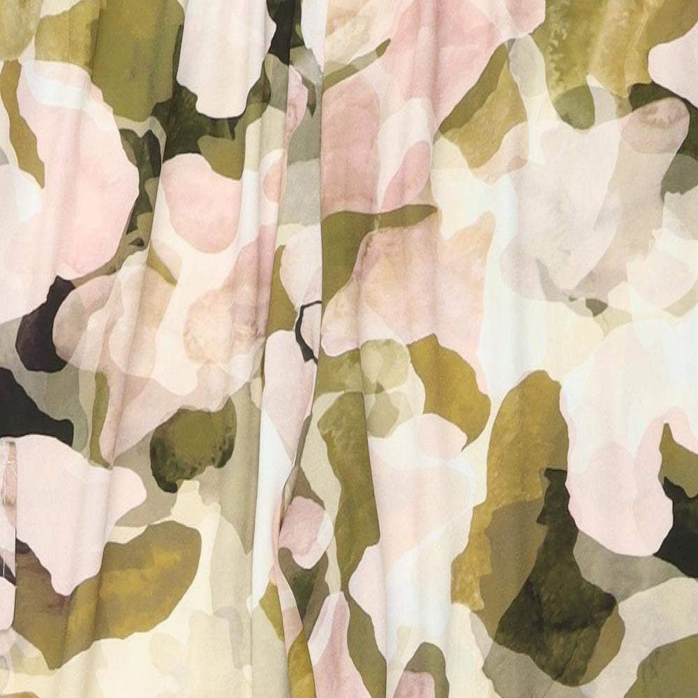River Island  Womens Pink Camouflage  Trousers  Size 16 L27 in