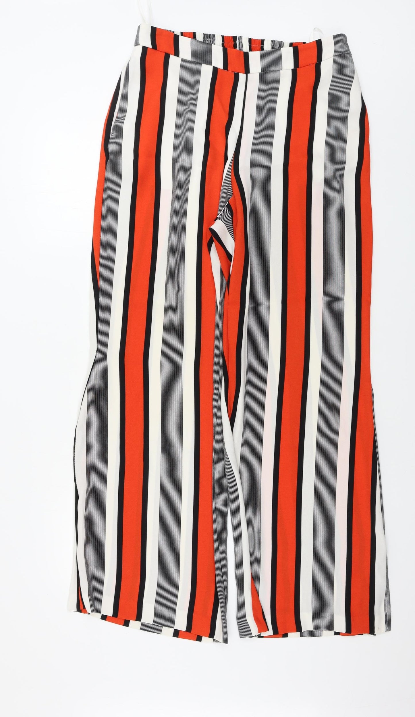 River Island  Womens Grey Striped  Trousers  Size 16 L29 in