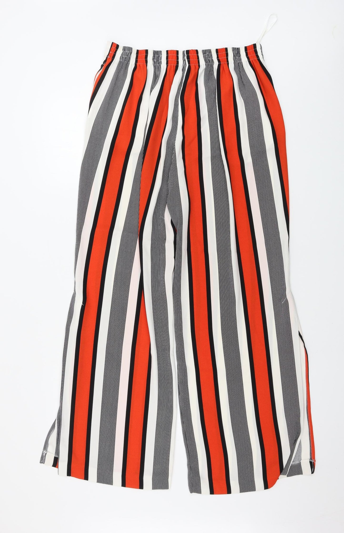 River Island  Womens Grey Striped  Trousers  Size 16 L29 in