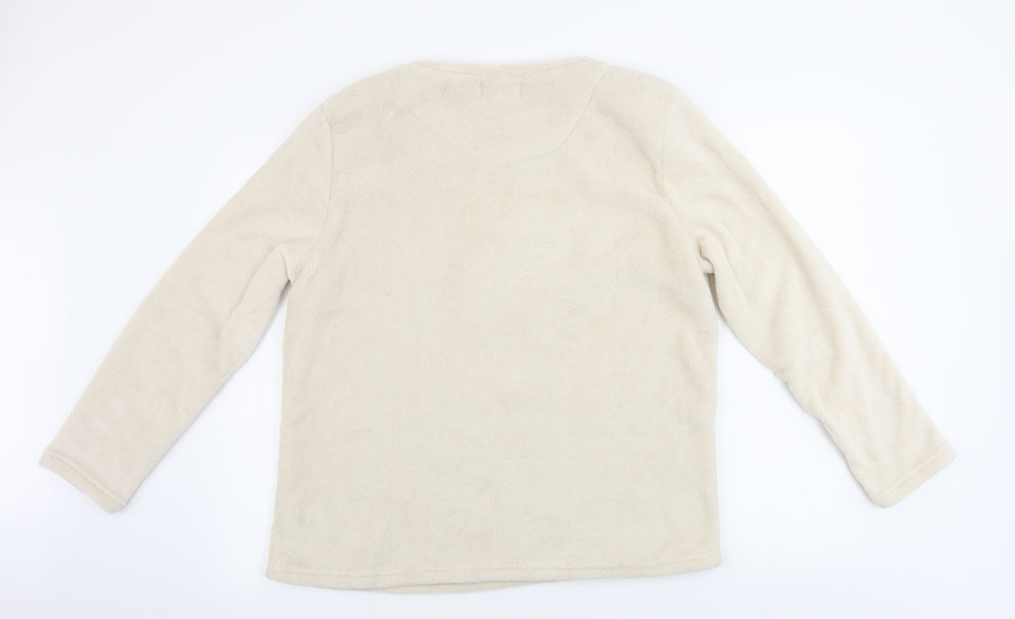 Primark  Womens Beige   Pullover Jumper Size L  - Christmas Jumper