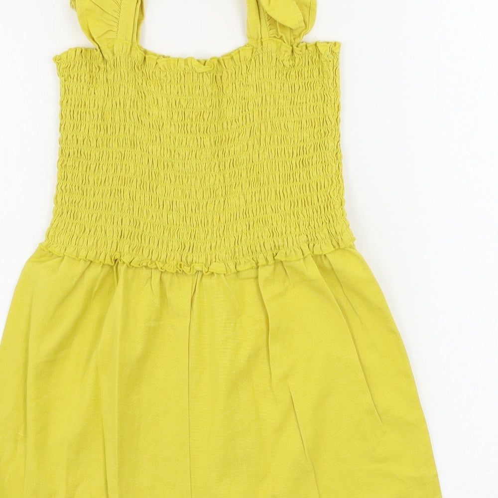 ASOS  Womens Yellow   Jumpsuit One-Piece Size 14