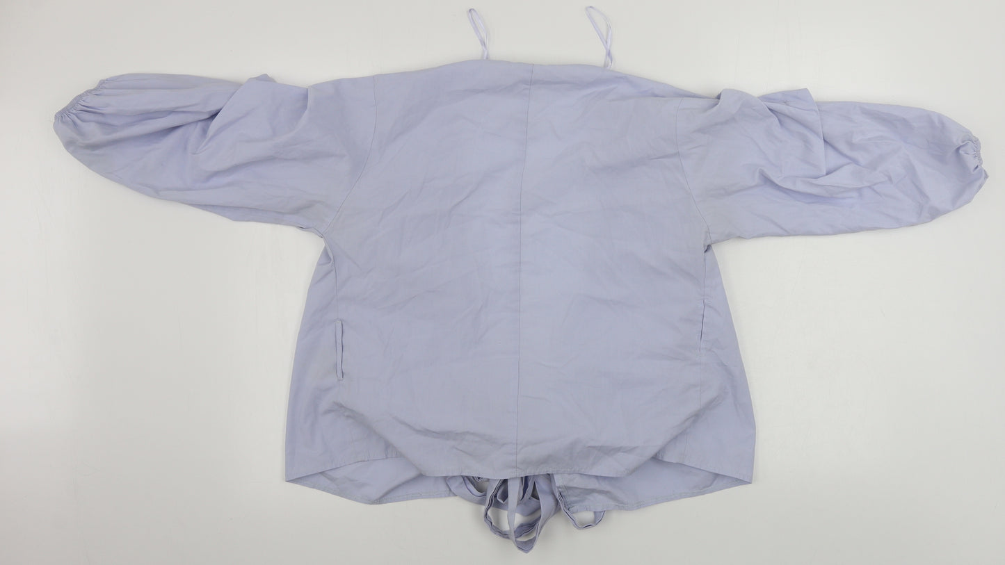 Miss Selfridge  Womens Blue   Cardigan Jumper Size 6