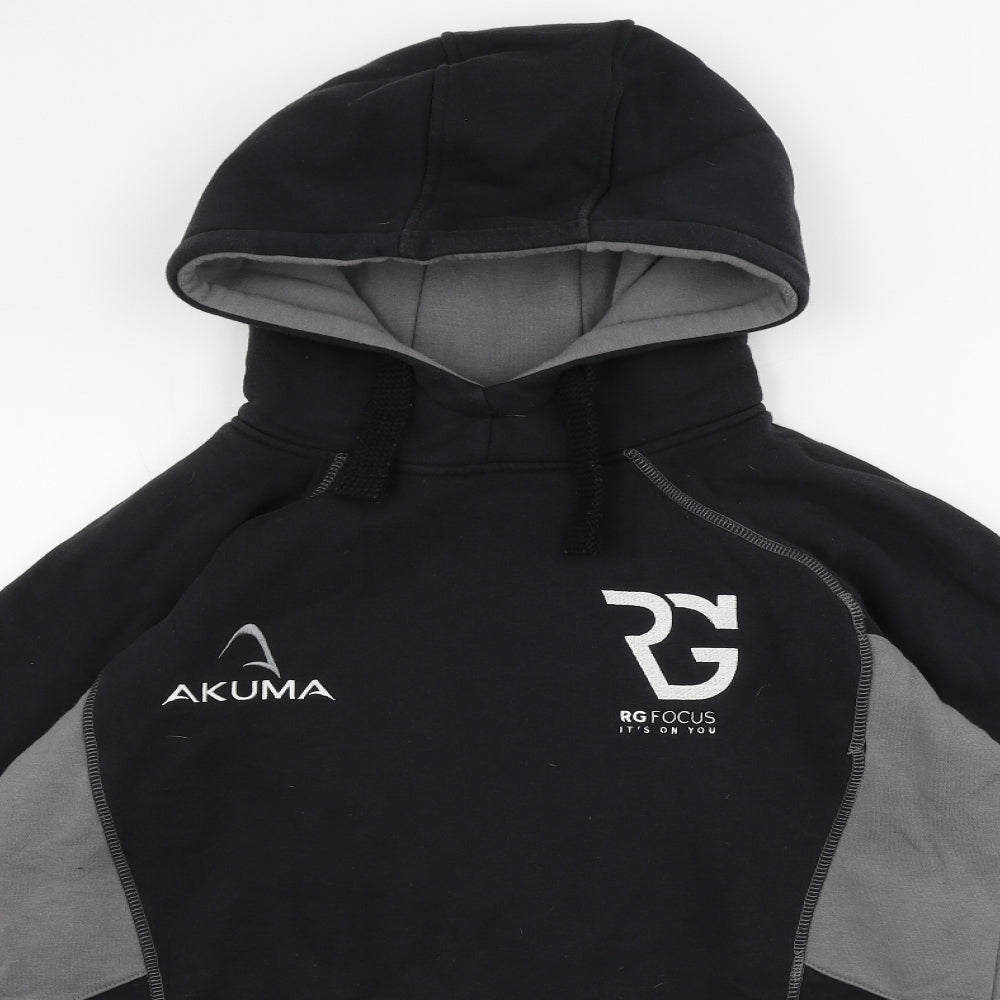 Akuma Mens Black   Pullover Hoodie Size XL