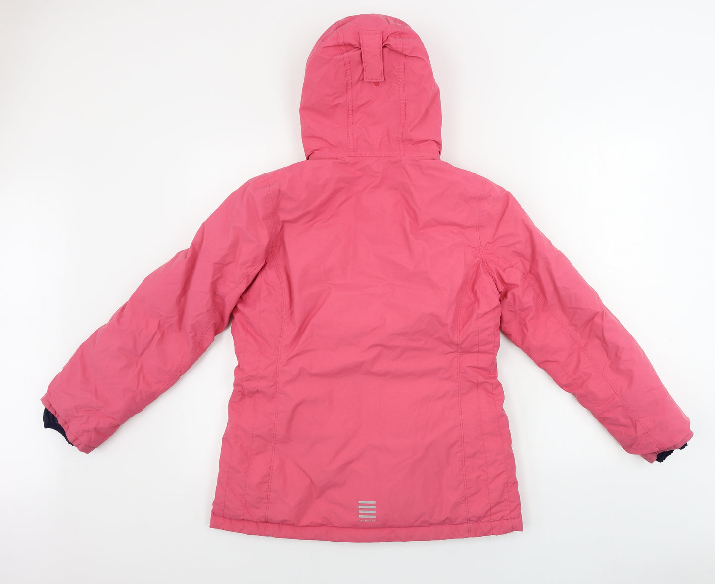 Lands' End Womens Pink   Jacket Coat Size M