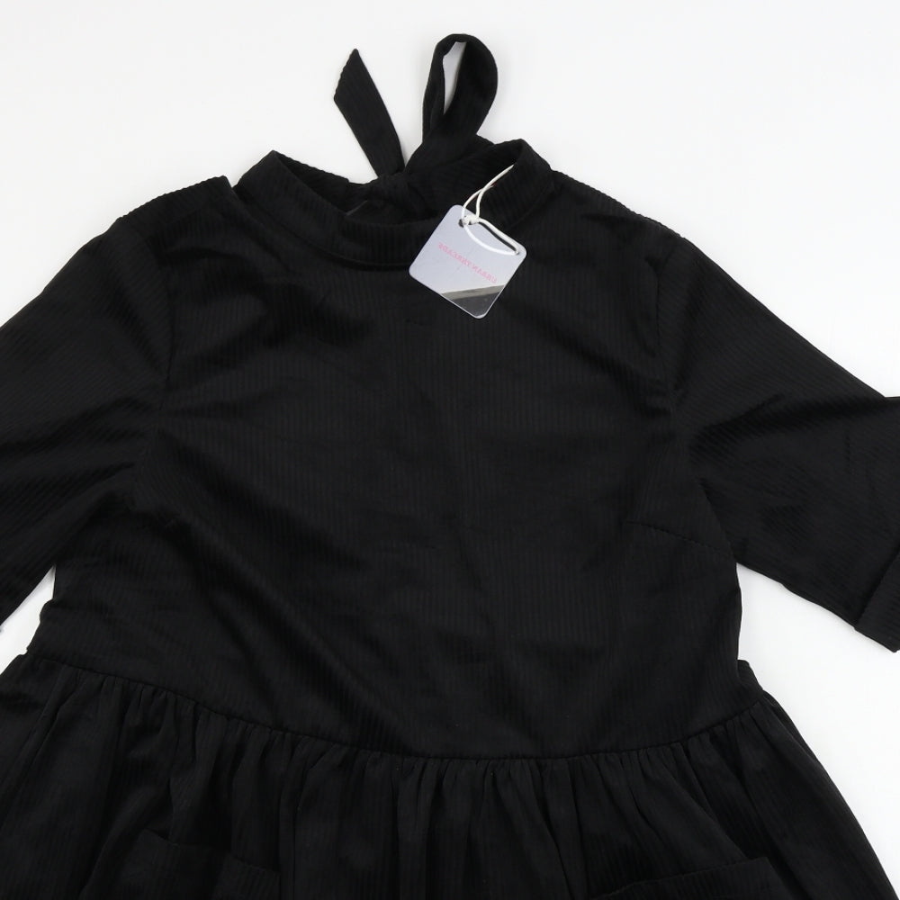 Urban Threads   Womens Black   A-Line  Size 8