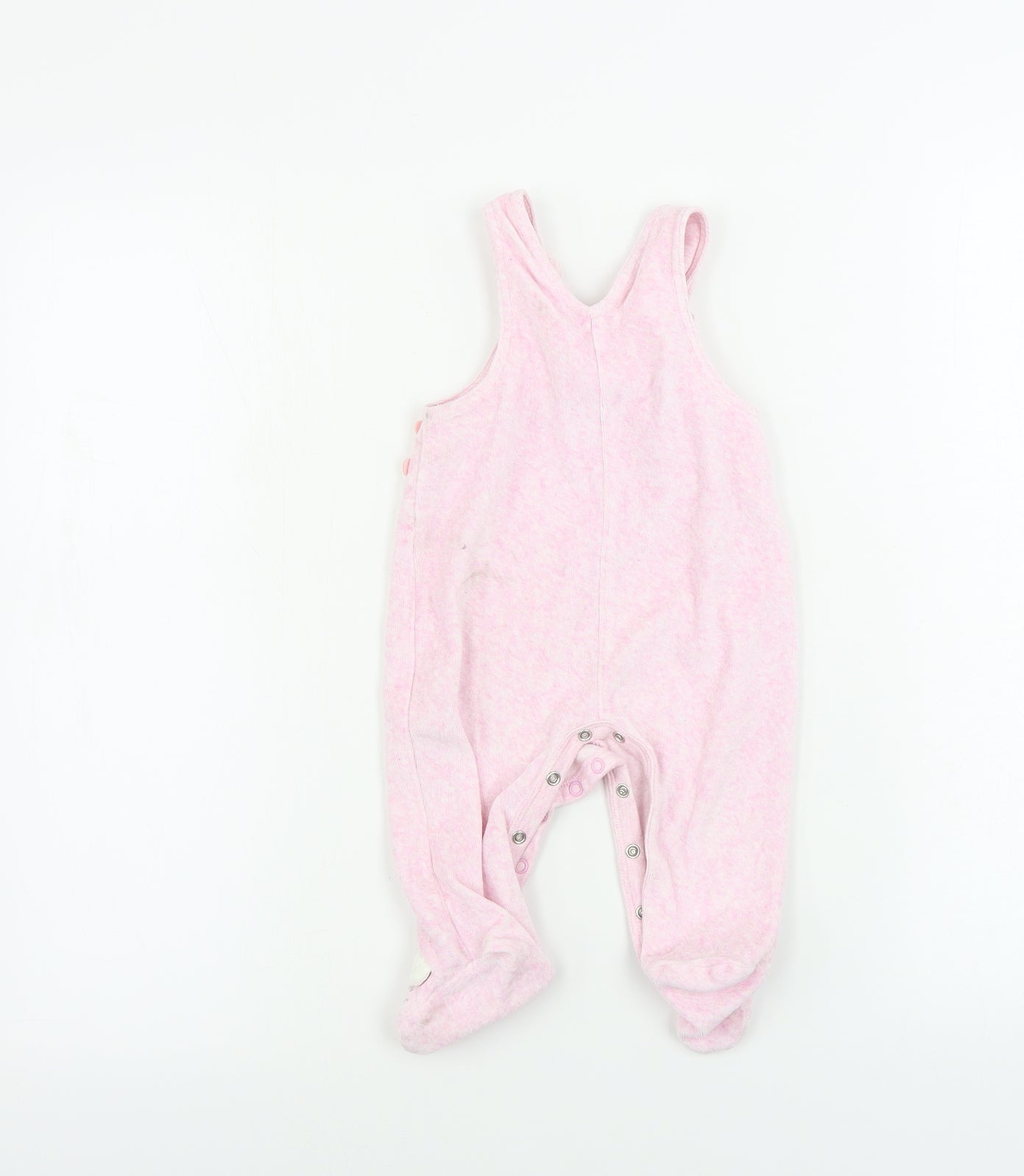 George  Boys Pink   Babygrow One-Piece Size 3-6 Months