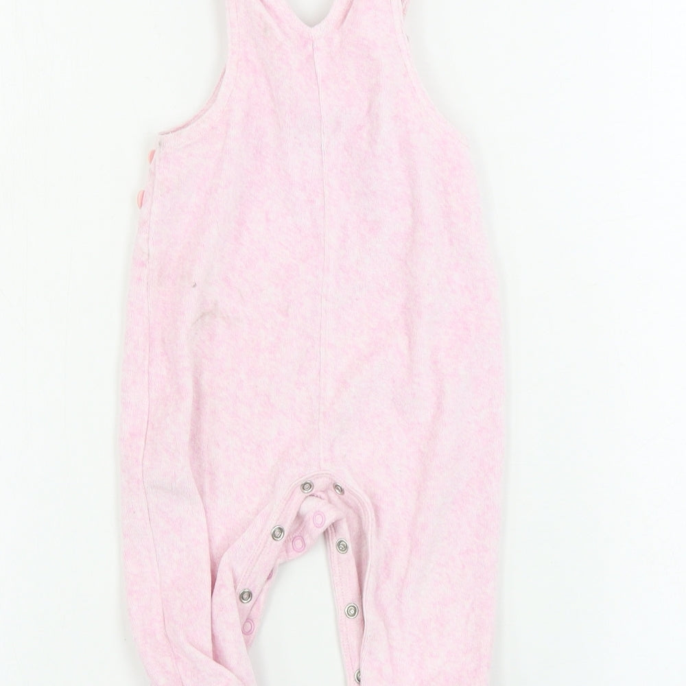 George  Boys Pink   Babygrow One-Piece Size 3-6 Months