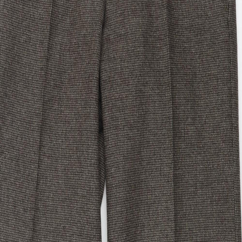 Preworn  Womens Brown Paisley  Trousers  Size 28 in L31 in
