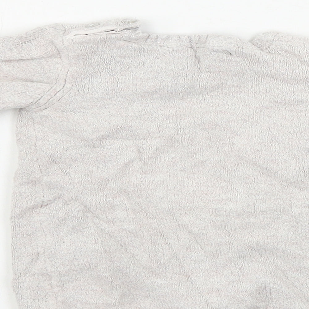 Primark Girls Grey   Pullover Jumper Size 12-18 Months