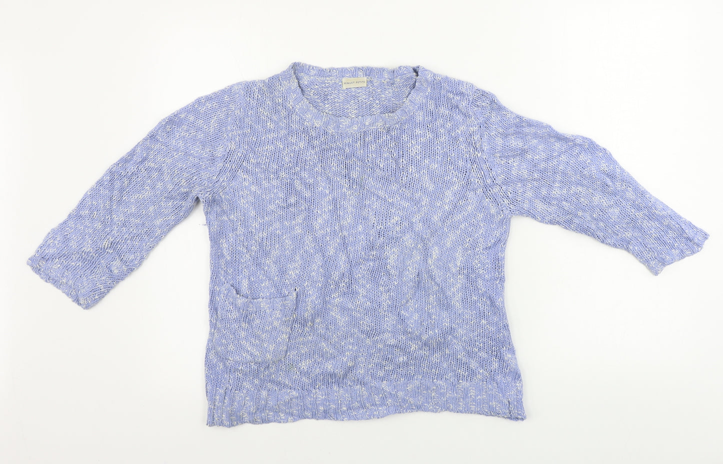 MINUET   Womens Blue   Pullover Jumper Size M