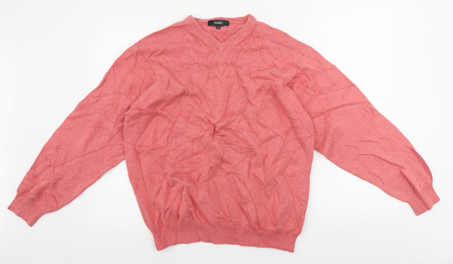 wolesy  Mens Pink   Pullover Jumper Size L