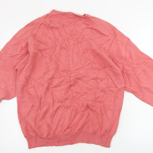 wolesy  Mens Pink   Pullover Jumper Size L