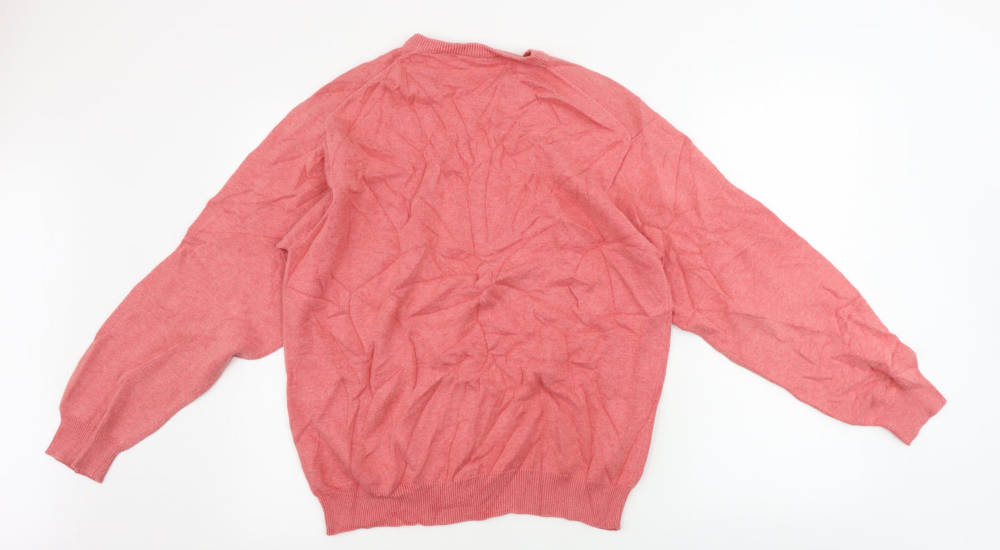 wolesy  Mens Pink   Pullover Jumper Size L