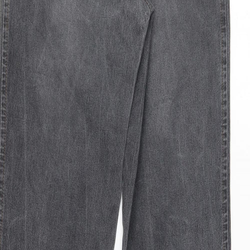 Biaggini Womens Grey   Bootcut Jeans Size 8 L29 in