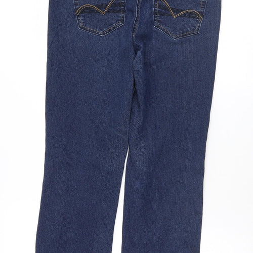 TU Womens Blue   Straight Jeans Size 12 L28 in