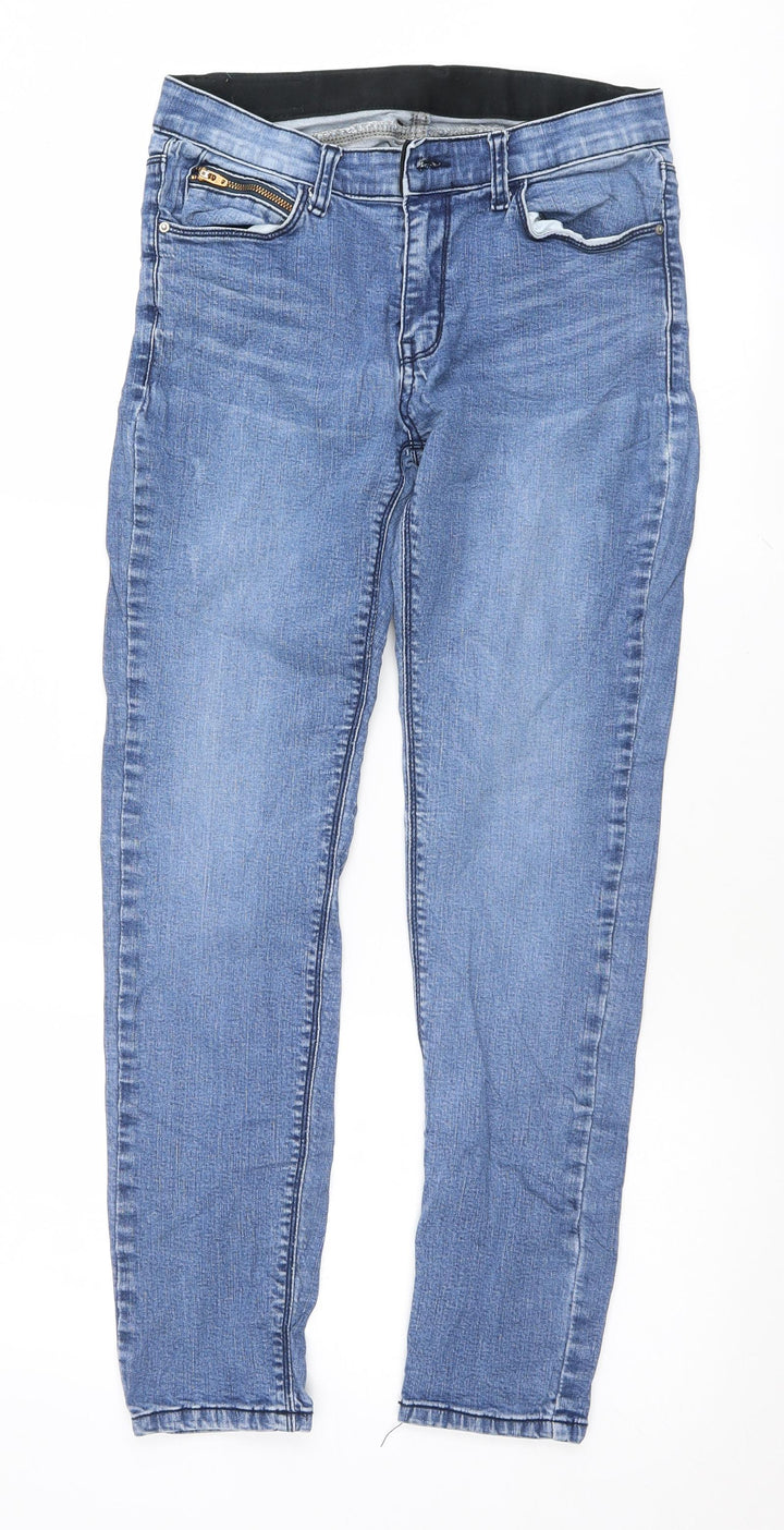 madfit Womens Blue   Skinny Jeans Size L L27.5 in