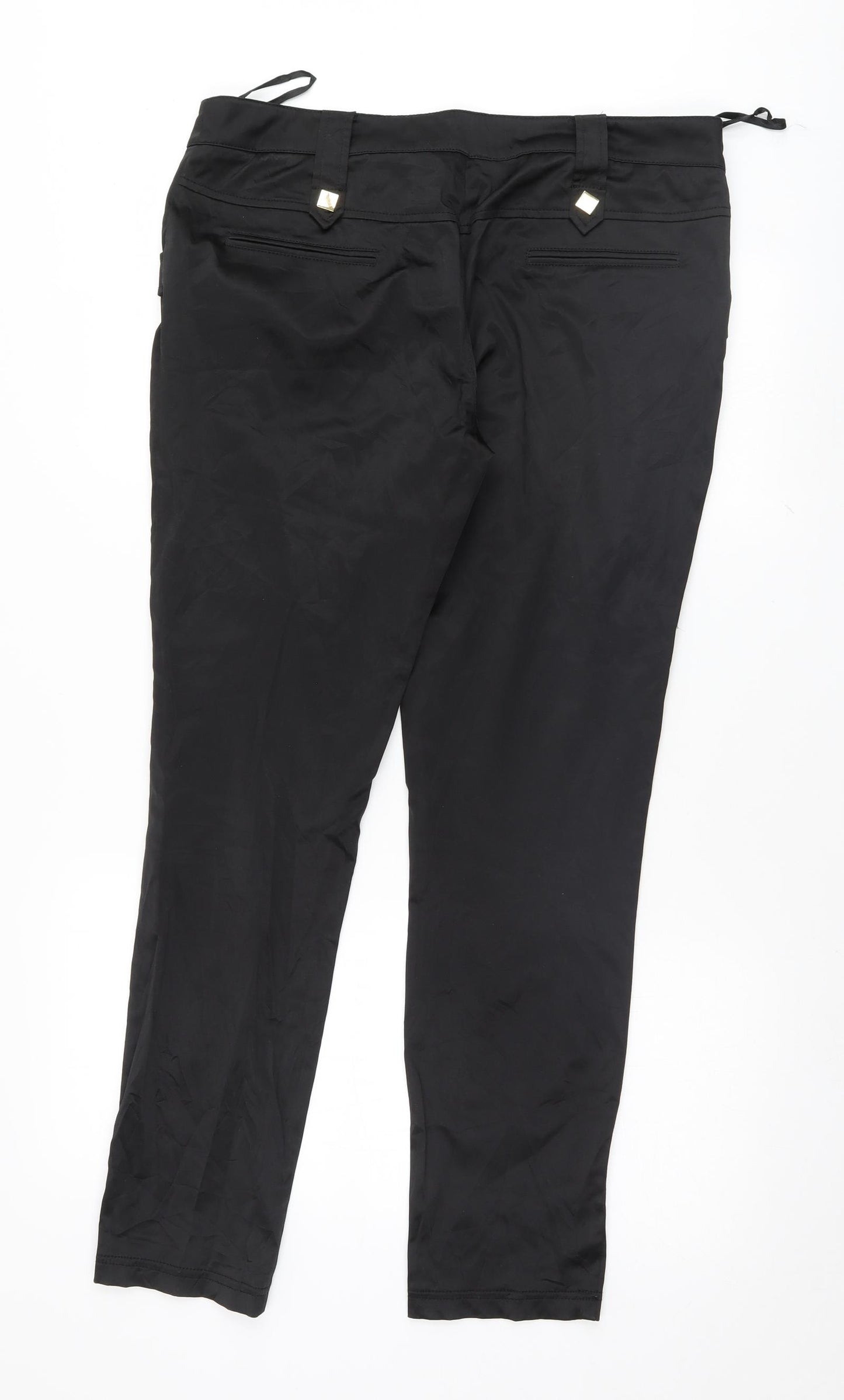 MOTIVI Womens Black   Trousers  Size 14 L29 in