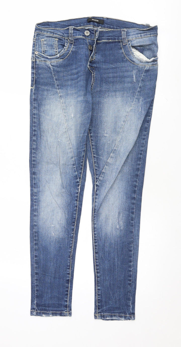 invictus Womens Blue   Straight Jeans Size M L27 in