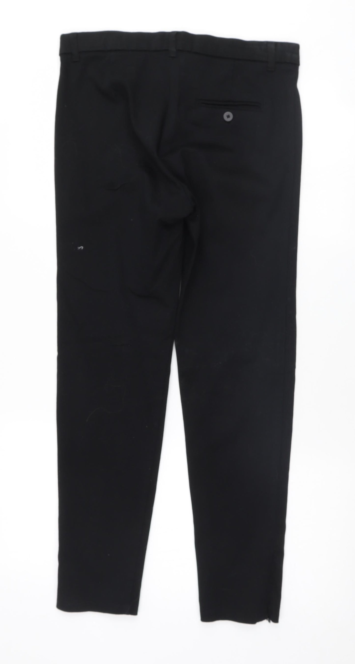 Mango Womens Black   Trousers  Size 12 L27 in