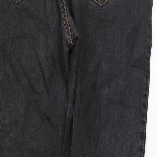 John Baner Womens Black   Straight Jeans Size 18 L28 in