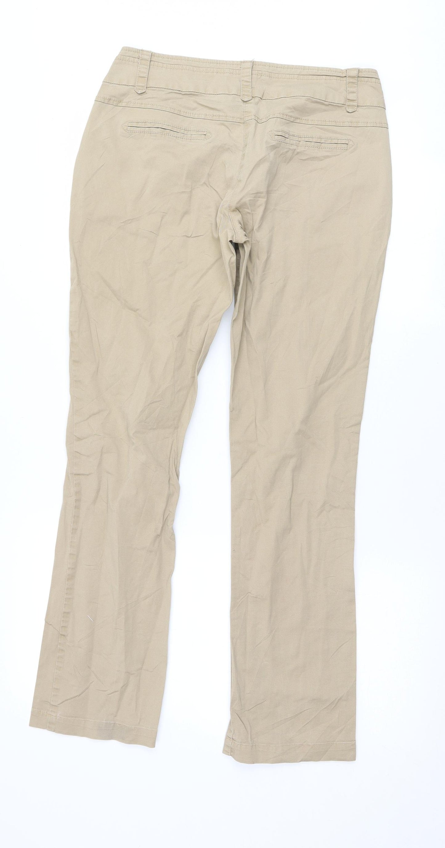 RESERVED Womens Beige   Trousers  Size 8 L28 in