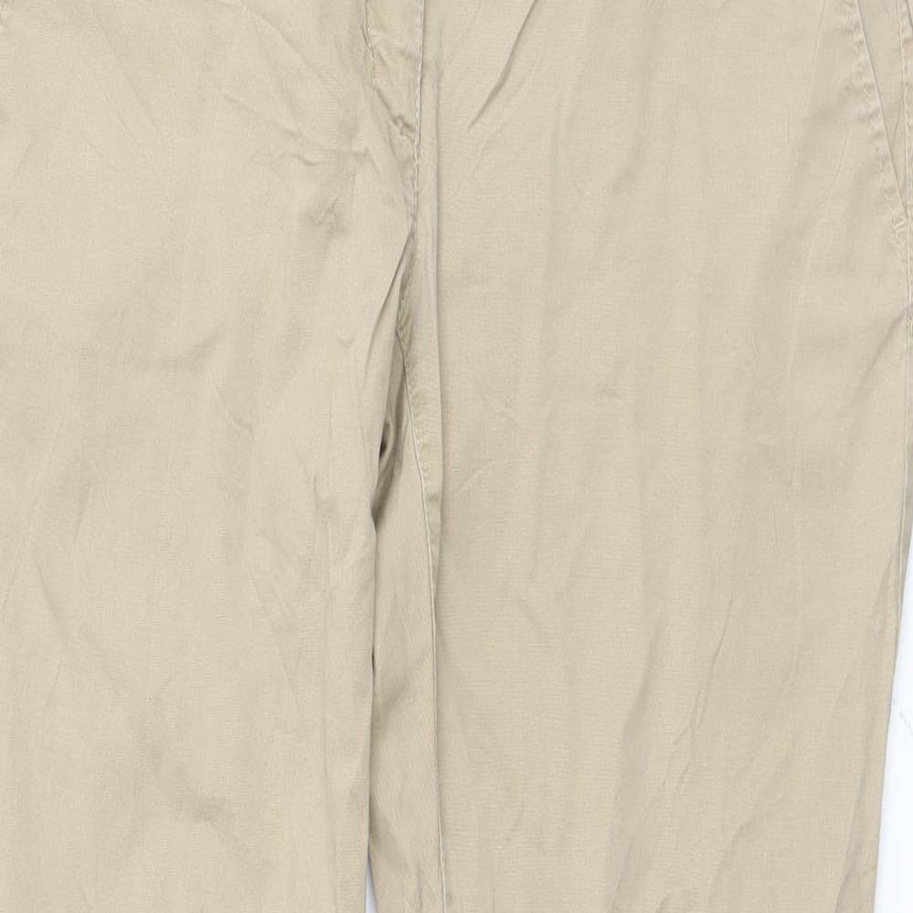 RESERVED Womens Beige   Trousers  Size 8 L28 in