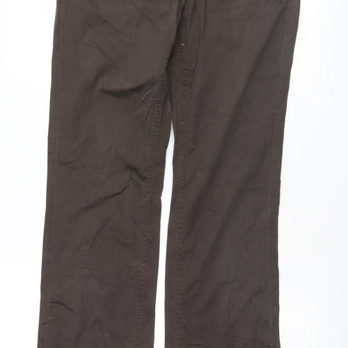 TOM TAILOR Womens Brown   Trousers  Size 36 L32 in