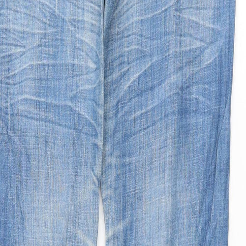 Astradivarius Womens Blue   Straight Jeans Size 8 L36 in