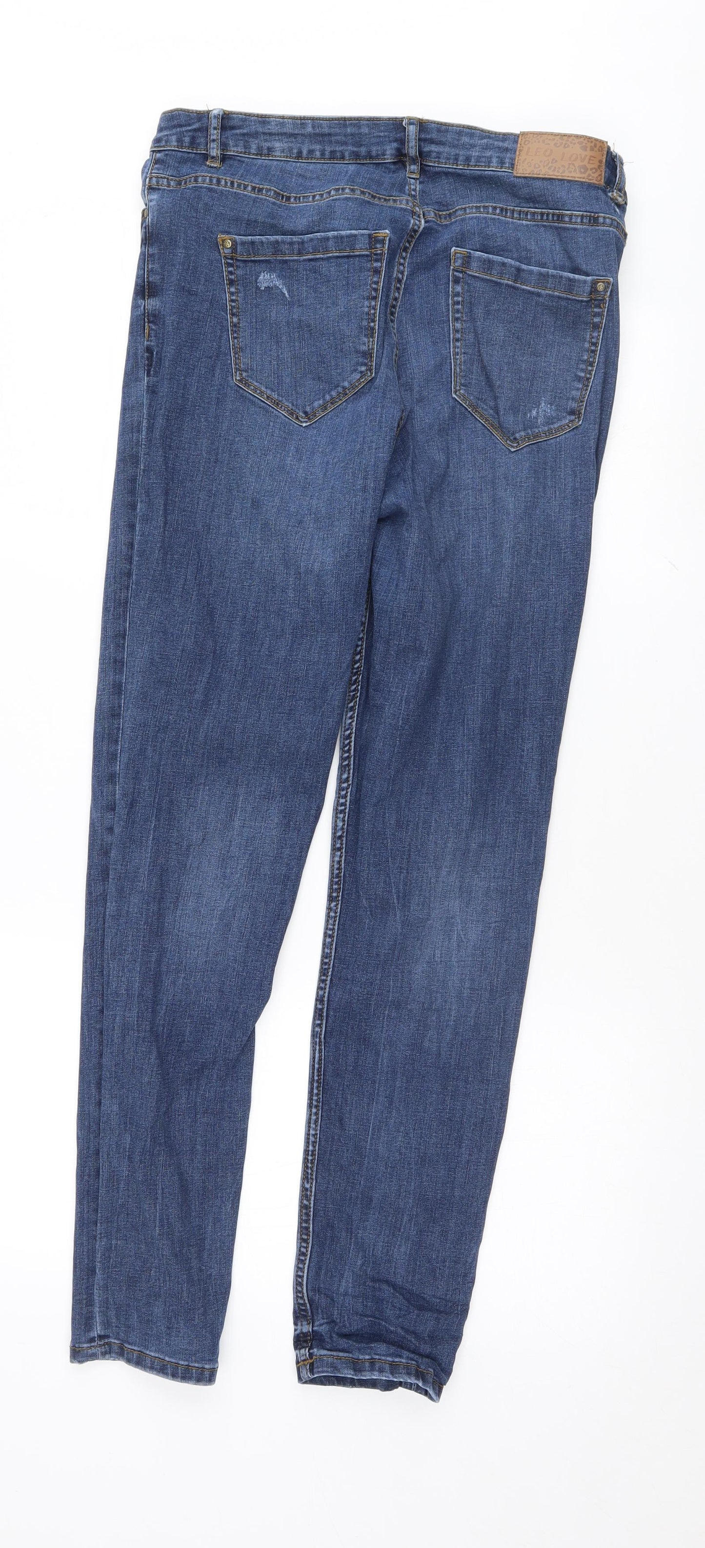 ESMARA Womens Blue   Skinny Jeans Size 14 L28.5 in