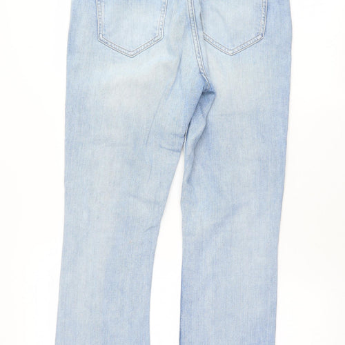 Fat Face Womens Blue   Tapered Jeans Size 10 L23.5 in