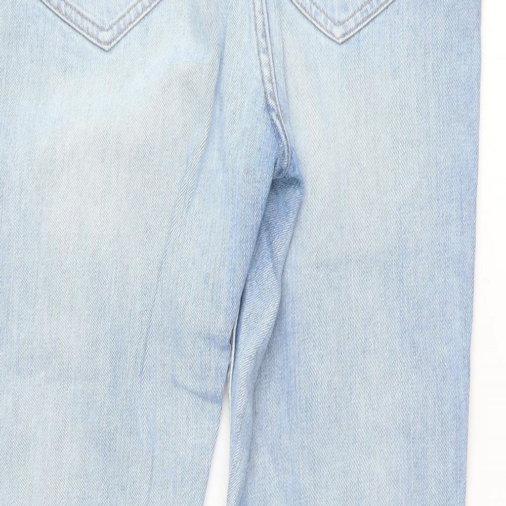Fat Face Womens Blue   Tapered Jeans Size 10 L23.5 in