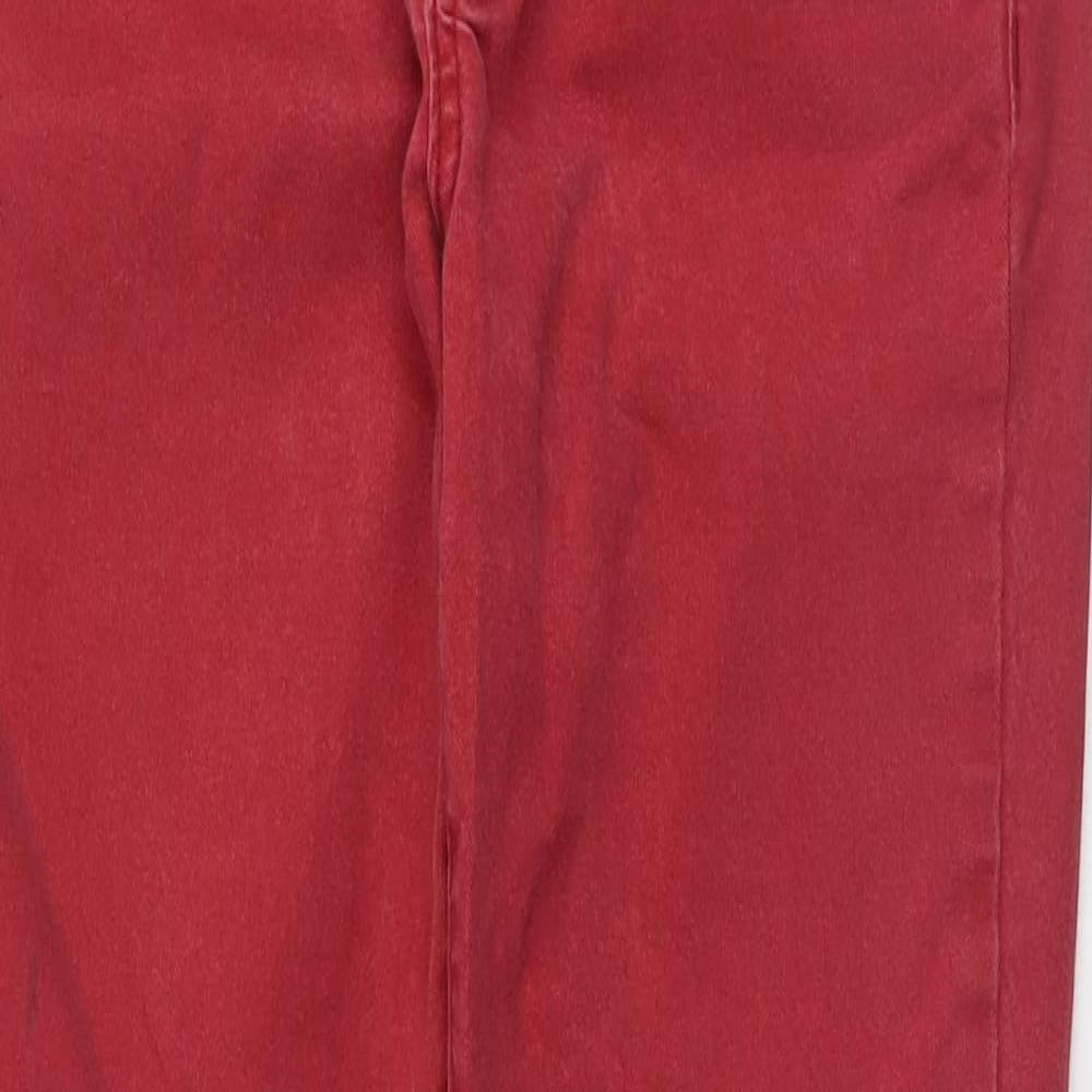 yes yes  Womens Red   Skinny Jeans Size 8 L29 in