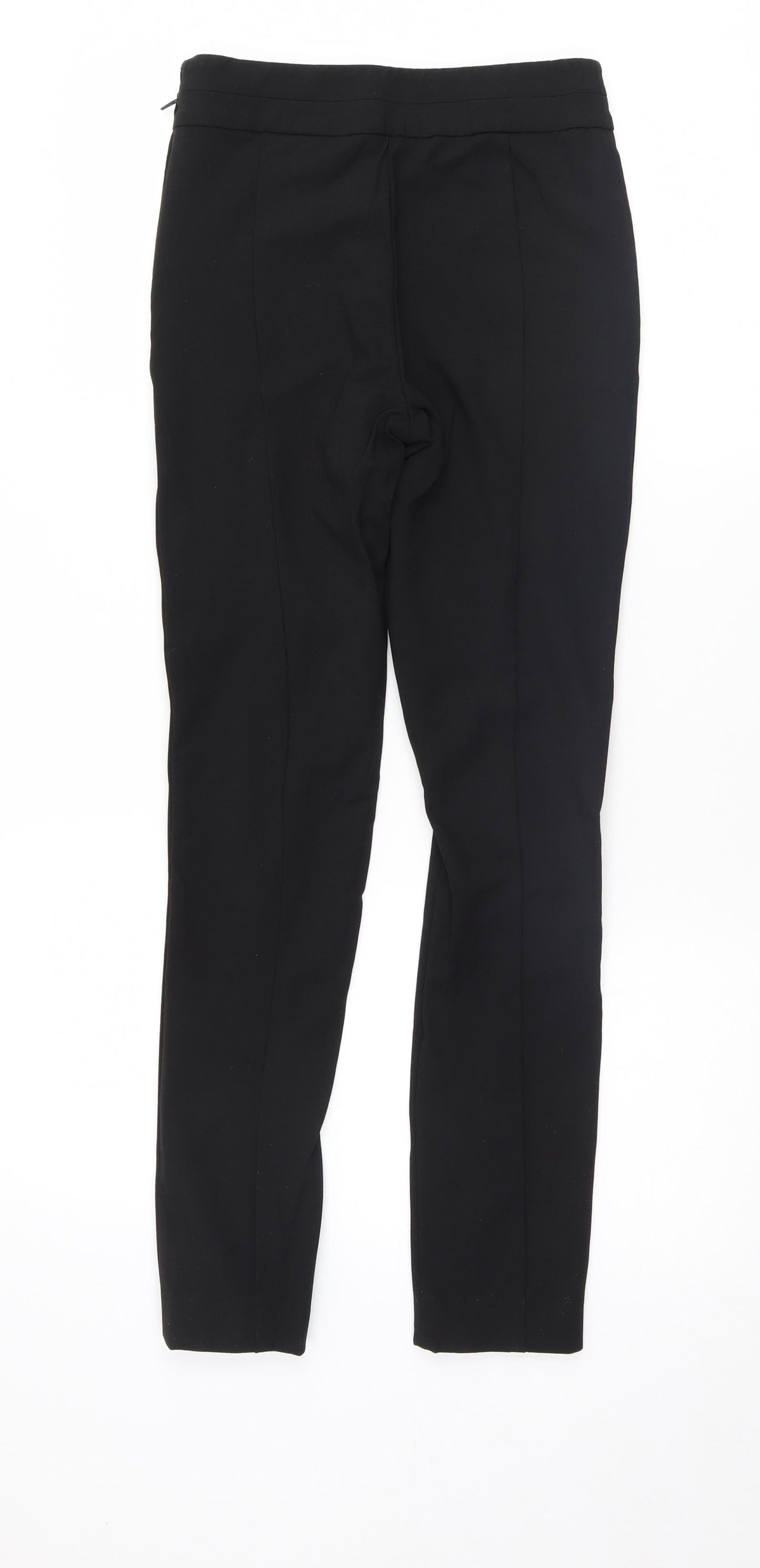 H&M Womens Black   Trousers  Size 4 L28 in