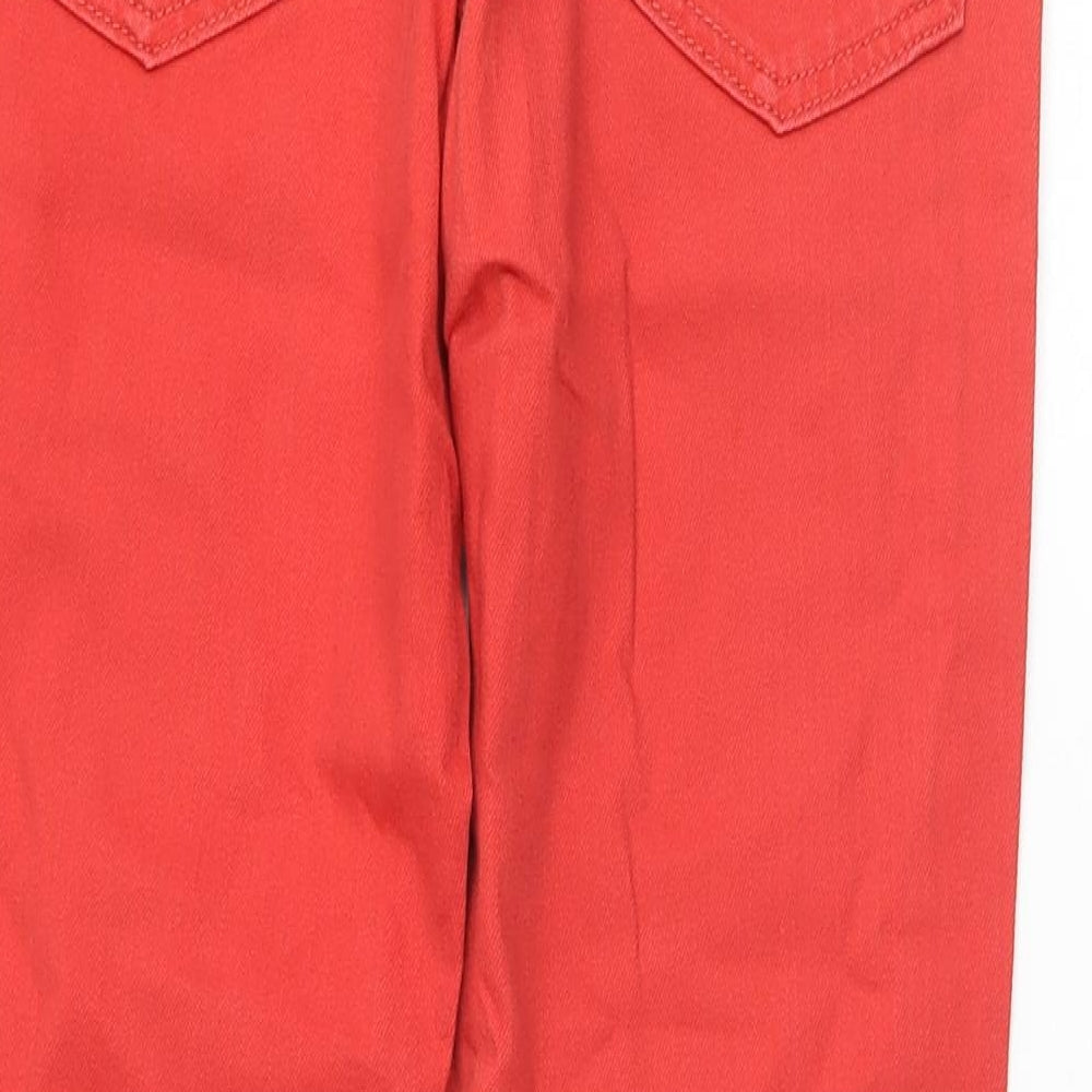 Marks and Spencer Womens Red   Skinny Jeans Size 10 L27 in